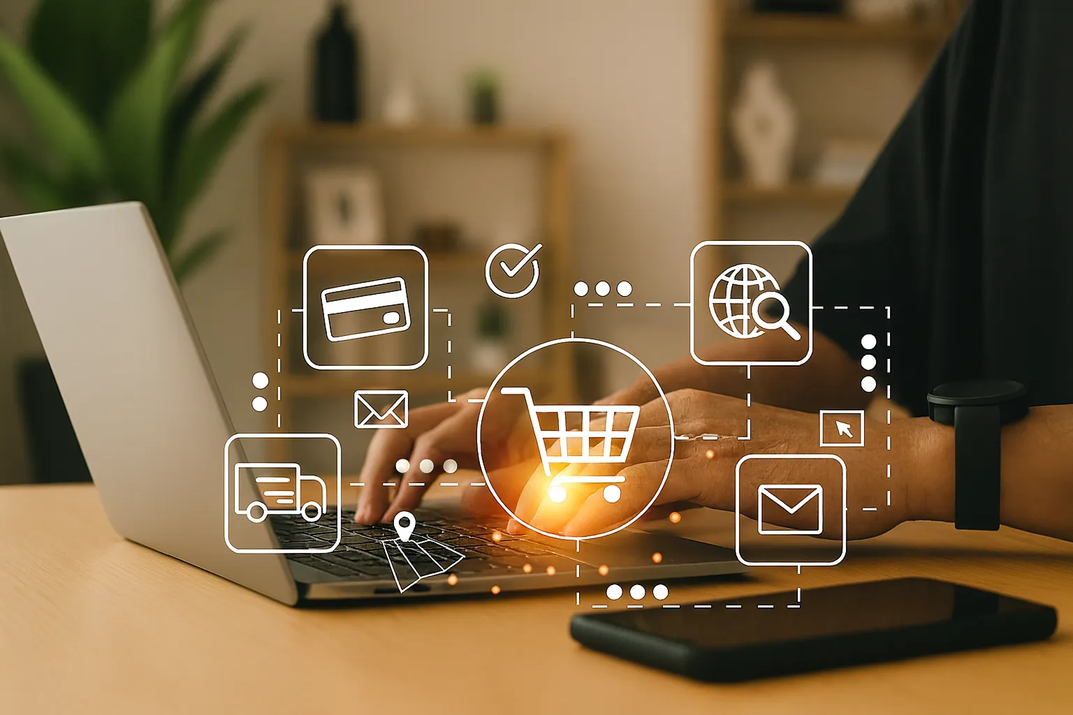E-commerce Background Image
